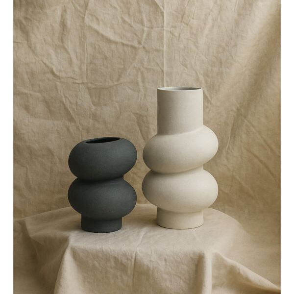 DANEET ΒΑΖΟ 17x17x23 ΑΛΟΥΜΙΝΙΟ ΓΚΡΙ