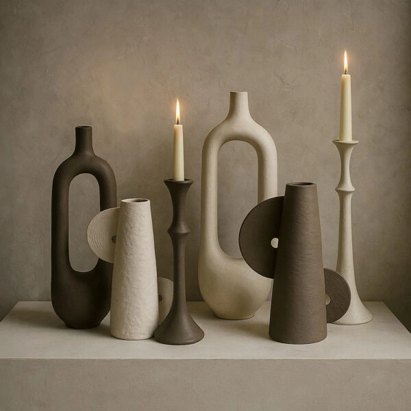 FINTON ΒΑΖΟ 26x13x40 ΑΛΟΥΜΙΝΙΟ MUD