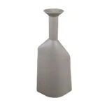 PEQUENA ΔΙΑΚΟΣΜΗΤΙΚΟ ΒΑΖΟ 16x8x37.5 POLYRESIN ΓΚΡΙ