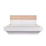 LUCIDO ΚΡΕΒΑΤΟΚΑΜΑΡΑ SET 3+1 ΛΕΥΚΟ OAK ΦΥΣΙΚΟ