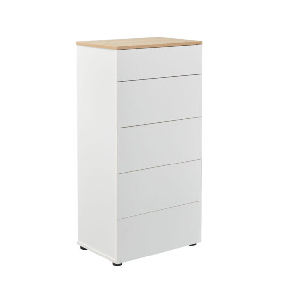 LUCIDO ΚΡΕΒΑΤΟΚΑΜΑΡΑ SET 3+1 ΛΕΥΚΟ OAK ΦΥΣΙΚΟ