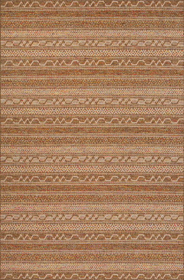 ΧΑΛΙ ΨΑΘΑ VAN 20622/X MULTI-BEIGE - 160εκ - Στρόγγυλο