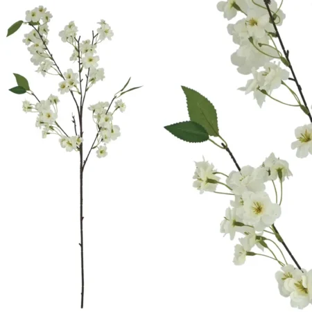 ΚΛΑΔΙ ΚΕΡΑΣΙΑΣ ΑΝΘΙΣΜΕΝΟ ΛΕΥΚΟ - Υ90cm 24/288ΚΙΒ