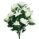 ΜΠΟΥΚΕΤΟ ΣΑΜΠΑΝΙ ΤΡΙΑΝΤΑΦΥΛΛΟ-ΛΙΛΥ X24 Y62cm 12/36KIB