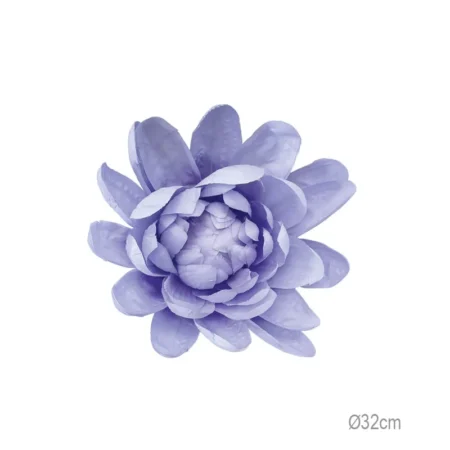 ΚΡΕΜΑΣΤΟ ΑΝΘΟΣ ΝΟΥΦΑΡΟ ΛΙΛΑ ΓΙΓΑΣ - Φ32x18cm 12/ΚΙΒ