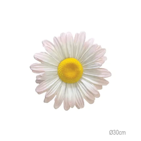 ΚΡΕΜΑΣΤΟ ΑΝΘΟΣ ΜΑΡΓΑΡΙΤΑ ΣΟΜΟΝ/ΕΚΡΟΥ ΓΙΓΑΣ - Φ30x9cm 24/ΚΙΒ
