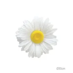ΚΡΕΜΑΣΤΟ ΑΝΘΟΣ ΜΑΡΓΑΡΙΤΑ ΛΕΥΚΟ ΓΙΓΑΣ - Φ30x9cm 24/ΚΙΒ