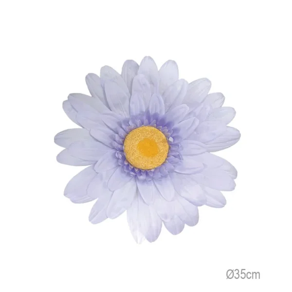 ΚΡΕΜΑΣΤΟ ΑΝΘΟΣ ΜΑΡΓΑΡΙΤΑ ΛΙΛΑ ΓΙΓΑΣ - Φ35x10cm 24/ΚΙΒ