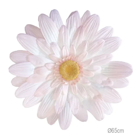 ΚΡΕΜΑΣΤΟ ΑΝΘΟΣ ΜΑΡΓΑΡΙΤΑ ΣΟΜΟΝ/ΕΚΡΟΥ ΓΙΓΑΣ - Φ65x18cm 12/ΚΙΒ