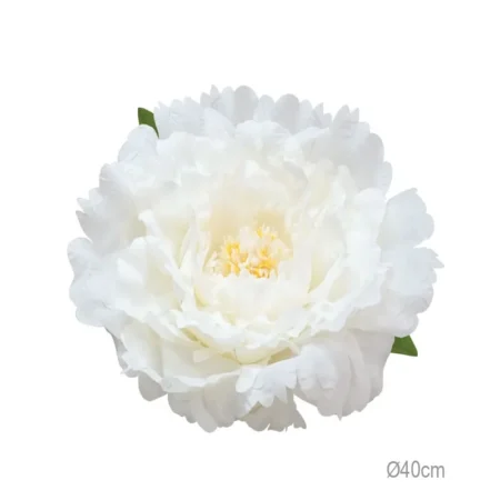 ΚΡΕΜΑΣΤΟ ΑΝΘΟΣ ΠΑΙΩΝΙΑ ΛΕΥΚΟ ΓΙΓΑΣ - Φ40cm 6/ΚΙΒ