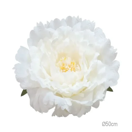 ΚΡΕΜΑΣΤΟ ΑΝΘΟΣ ΠΑΙΩΝΙΑ ΛΕΥΚΟ ΓΙΓΑΣ - Φ50cm 6/ΚΙΒ