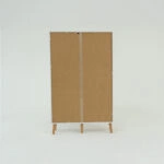 Ραφιέρα Timmy Λευκό-Γραφίτη-Γκρι 90x36x147cm