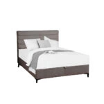 STRATTA ΚΡΕΒΑΤΙ ΜΕ ΑΠΟΘΗΚ. ΧΩΡΟ (ΓΙΑ ΣΤΡΩΜΑ 120x200cm) ΓΚΡΙ 34-900 208x127x121