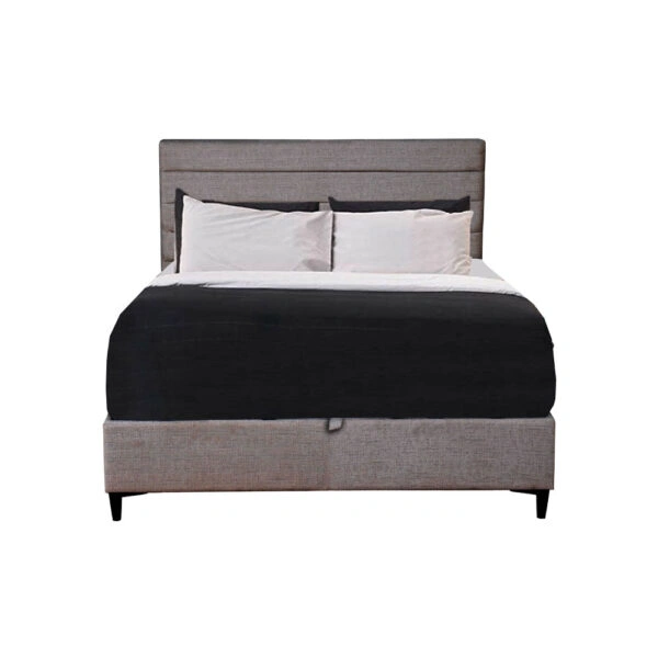 STRATTA ΚΡΕΒΑΤΙ ΜΕ ΑΠΟΘΗΚ. ΧΩΡΟ (ΓΙΑ ΣΤΡΩΜΑ 120x200cm) ΓΚΡΙ 34-900 208x127x121