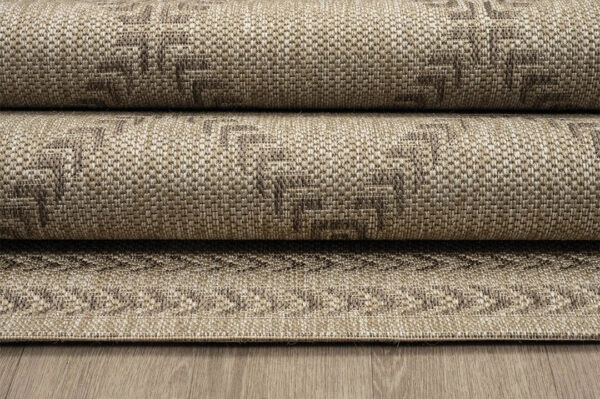 ΧΑΛΙ ETHNIK  2012C BROWN/CARAMEL BEIGE - 200X285