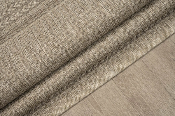 ΧΑΛΙ ETHNIK  20364C BROWN/CARAMEL BEIGE - 070X140