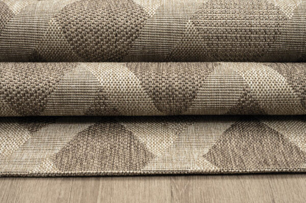 ΧΑΛΙ ETHNIK  203729C BROWN/CARAMEL BEIGE - 070X140