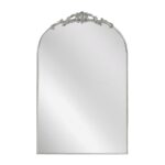 Artekko Dia Ασημί Μεταλλικός Καθρέπτης Τοίχου (50.5x4x80.5)cm