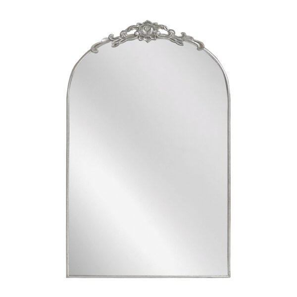 Artekko Dia Ασημί Μεταλλικός Καθρέπτης Τοίχου (50.5x4x80.5)cm