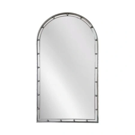 Artekko Dia Ασημί Μεταλλικός Καθρέπτης Τοίχου (50x3.5x90)cm