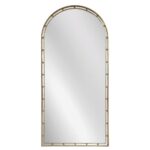 Artekko Dia Χρυσός Μεταλλικός Καθρέπτης Τοίχου (75x3.5x160)cm