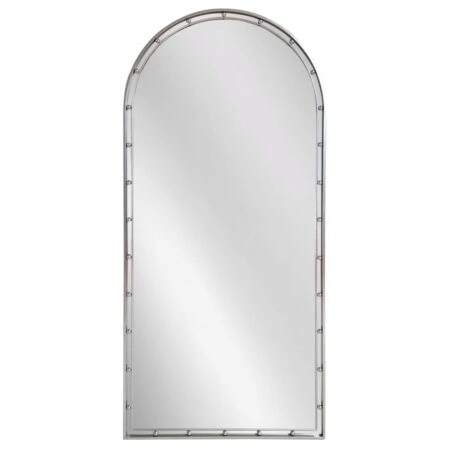 Artekko Dia Ασημί Μεταλλικός Καθρέπτης Τοίχου (75x3.5x160)cm