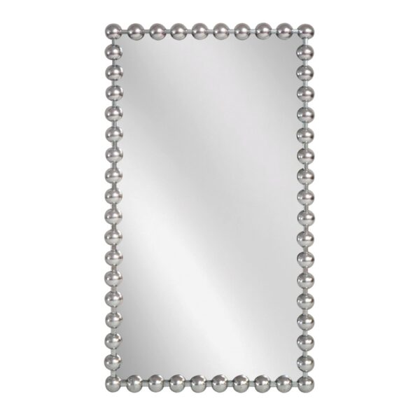 Artekko Dia Ασημί Μεταλλικός Καθρέπτης Τοίχου (60x4.5x110)cm