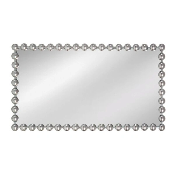 Artekko Dia Ασημί Μεταλλικός Καθρέπτης Τοίχου (60x4.5x110)cm