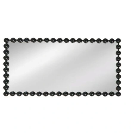 Artekko Dia Μαύρος Μεταλλικός Καθρέπτης Τοίχου (70x4.5x130)cm