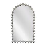 Artekko Dia Ασημί Μεταλλικός Καθρέπτης Τοίχου (61x4.5x100)cm