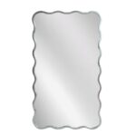 Artekko Dia Ασημί Μεταλλικός Καθρέπτης Τοίχου (61x2.5x110)cm