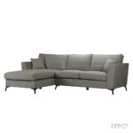 BOEL ΚΑΝΑΠΕΣ ΓΩΝΙΑ ΑΡΙΣΤΕΡΗ ΓΚΡΙ 280x170xH92cm