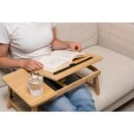 Τραπέζι Laptop Πτυσσόμενο Μπαμπού