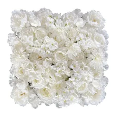 ΠΛΑΚΑΚΙ ΛΟΥΛΟΥΔΙΩΝ ΚΡΕΜΑΣΤΟ ΕΚΡΟΥ-ΛΕΥΚΟ - 50x50cm 8/ΚΙΒ