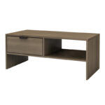 Τραπεζάκι σαλονιού Galaxy χρώμα καρυδί 100x50x42εκ.