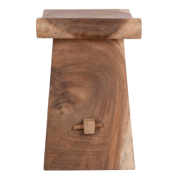 ΒΟΗΘΗΤΙΚΟ ΣΚΑΜΠΟ SADEL HM18294 ΞΥΛΟ SUAR--ΦΥΣΙΚΟ 50x30x45Υεκ.