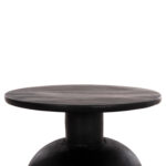 ΒΟΗΘΗΤΙΚΟ ΤΡΑΠΕΖΑΚΙ PUMBE-s HM9892.12 ΞΥΛΟ SUAR--ΜΑΥΡΟ Φ40x40Υεκ