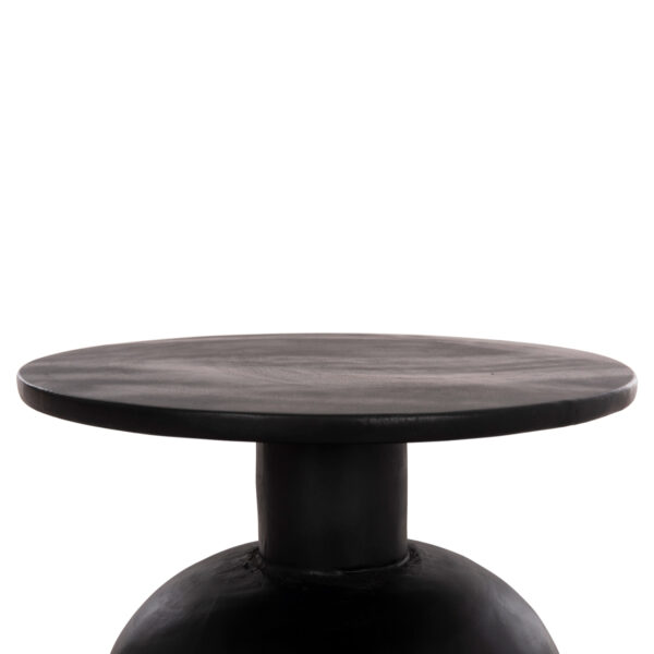 ΒΟΗΘΗΤΙΚΟ ΤΡΑΠΕΖΑΚΙ PUMBE-s HM9892.12 ΞΥΛΟ SUAR--ΜΑΥΡΟ Φ40x40Υεκ