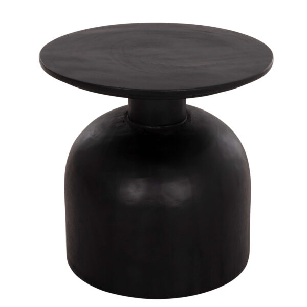 ΒΟΗΘΗΤΙΚΟ ΤΡΑΠΕΖΑΚΙ PUMBE-s HM9892.12 ΞΥΛΟ SUAR--ΜΑΥΡΟ Φ40x40Υεκ