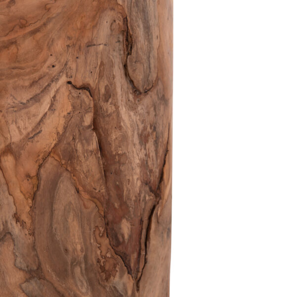 ΒΟΗΘΗΤΙΚΟ ΤΡΑΠΕΖΑΚΙ/ΣΚΑΜΠΟ TRONCO HM9374.21 ΞΥΛΟ TEAK--ΦΥΣΙΚΟ Φ30x45Υεκ.