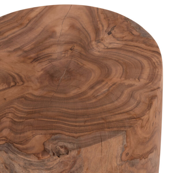 ΒΟΗΘΗΤΙΚΟ ΤΡΑΠΕΖΑΚΙ/ΣΚΑΜΠΟ TRONCO HM9374.21 ΞΥΛΟ TEAK--ΦΥΣΙΚΟ Φ30x45Υεκ.