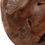 ΒΟΗΘΗΤΙΚΟ ΤΡΑΠΕΖΙ LOGGY HM18295 ΞΥΛΟ TEAK--ΦΥΣΙΚΟ 50x50x50Υεκ.