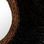 ΔΙΑΚΟΣΜΗΤΙΚΟΣ ΚΑΘΡΕΠΤΗΣ ΤΟΙΧΟΥ ΣΤΡΟΓΓΥΛΟΣ BRENNO HM4713 ΙΝΕΣ ΜΠΑΝΑΝΑΣ ΜΑΥΡΟ Φ85εκ