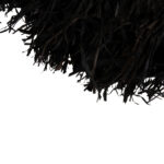 ΔΙΑΚΟΣΜΗΤΙΚΟΣ ΚΑΘΡΕΠΤΗΣ ΤΟΙΧΟΥ ΣΤΡΟΓΓΥΛΟΣ BRENNO HM4713 ΙΝΕΣ ΜΠΑΝΑΝΑΣ ΜΑΥΡΟ Φ85εκ