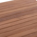 ΕΠΙΦΑΝΕΙΑ ΤΡΑΠΕΖΙΟΥ ΤΕΤΡΑΓΩΝΗ HM18137 ΞΥΛΟ TEAK--ΦΥΣΙΚΟ 80x80x4(πάχος)εκ.