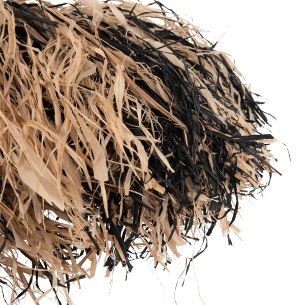 ΦΩΤΙΣΤΙΚΟ ΟΡΟΦΗΣ ORDEM HM4715 ΚΑΠΕΛΟ ΙΝΕΣ SISAL & ΜΠΑΝΑΝΑΣ-ΜΑΥΡΟ & ΦΥΣΙΚΟ Φ75εκ