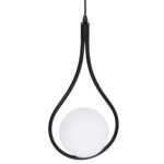 ΦΩΤΙΣΤΙΚΟ ΟΡΟΦΗΣ DROPLET HM7503.11 ΜΕΤΑΛΛΟ ΣΕ ΜΑΥΡΟ-ΛΕΥΚΟΣ ΓΛΟΜΠΟΣ 23,5x12x147Υεκ.