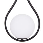 ΦΩΤΙΣΤΙΚΟ ΟΡΟΦΗΣ DROPLET HM7503.11 ΜΕΤΑΛΛΟ ΣΕ ΜΑΥΡΟ-ΛΕΥΚΟΣ ΓΛΟΜΠΟΣ 23,5x12x147Υεκ.