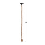 ΦΩΤΙΣΤΙΚΟ ΟΡΟΦΗΣ ΚΡΕΜΑΣΤΟ ΜΕ ΛΑΜΠΤΗΡΑ HM11930.02--ΣΧΟΙΝΙ 1m ΠΑΧΟΥΣ 2cm-ΝΤΟΥΙ Ε27