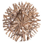 ΦΩΤΙΖΟΜΕΝΟ ΔΙΑΚΟΣΜΗΤΙΚΟ ΤΟΙΧΟΥ DREAMER HM4422 DRIFTWOOD ΜΕ ΤΑΙΝΙΑ LED Φ90x7(πάχος)εκ